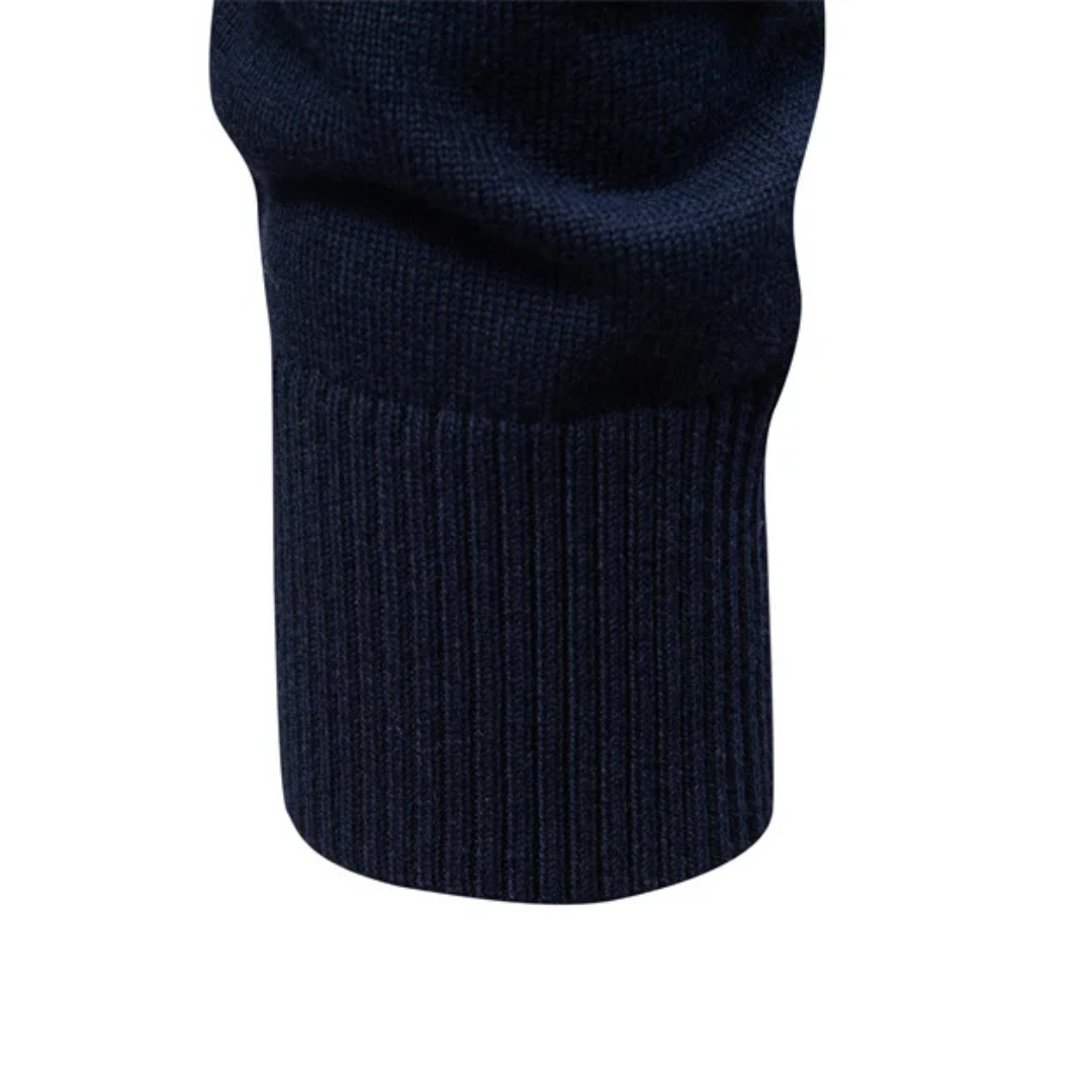 Lakeside Textured Quarter Zip Sweater