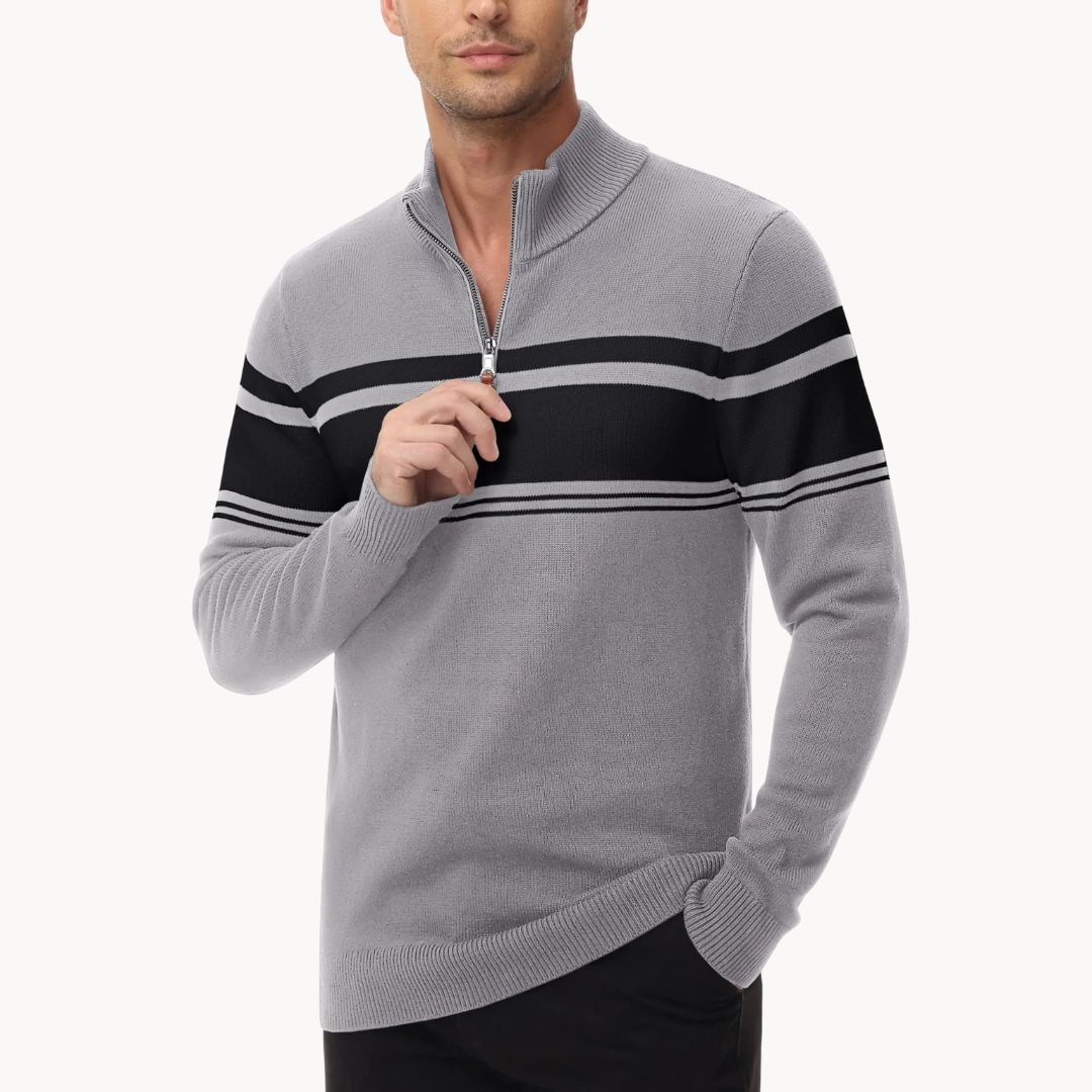 Renard Knit Zip Sweater