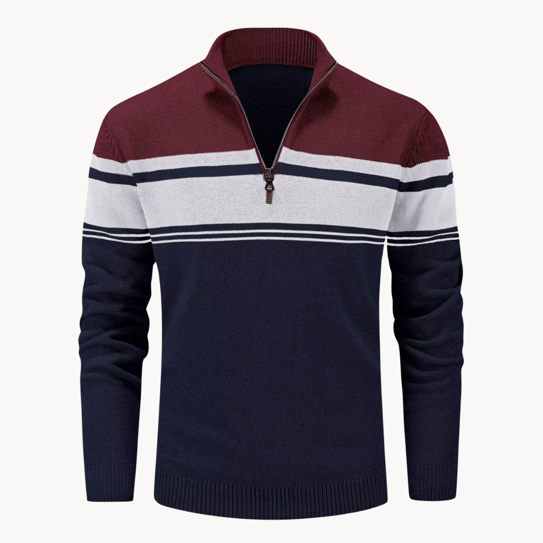 Renard Knit Zip Sweater