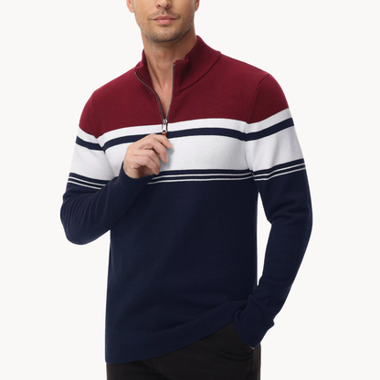 Renard Knit Zip Sweater