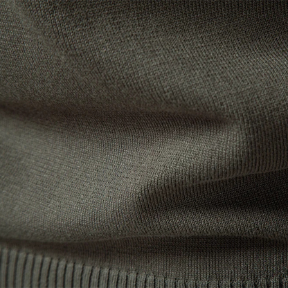 Eldridge Ribbed Zip Polo