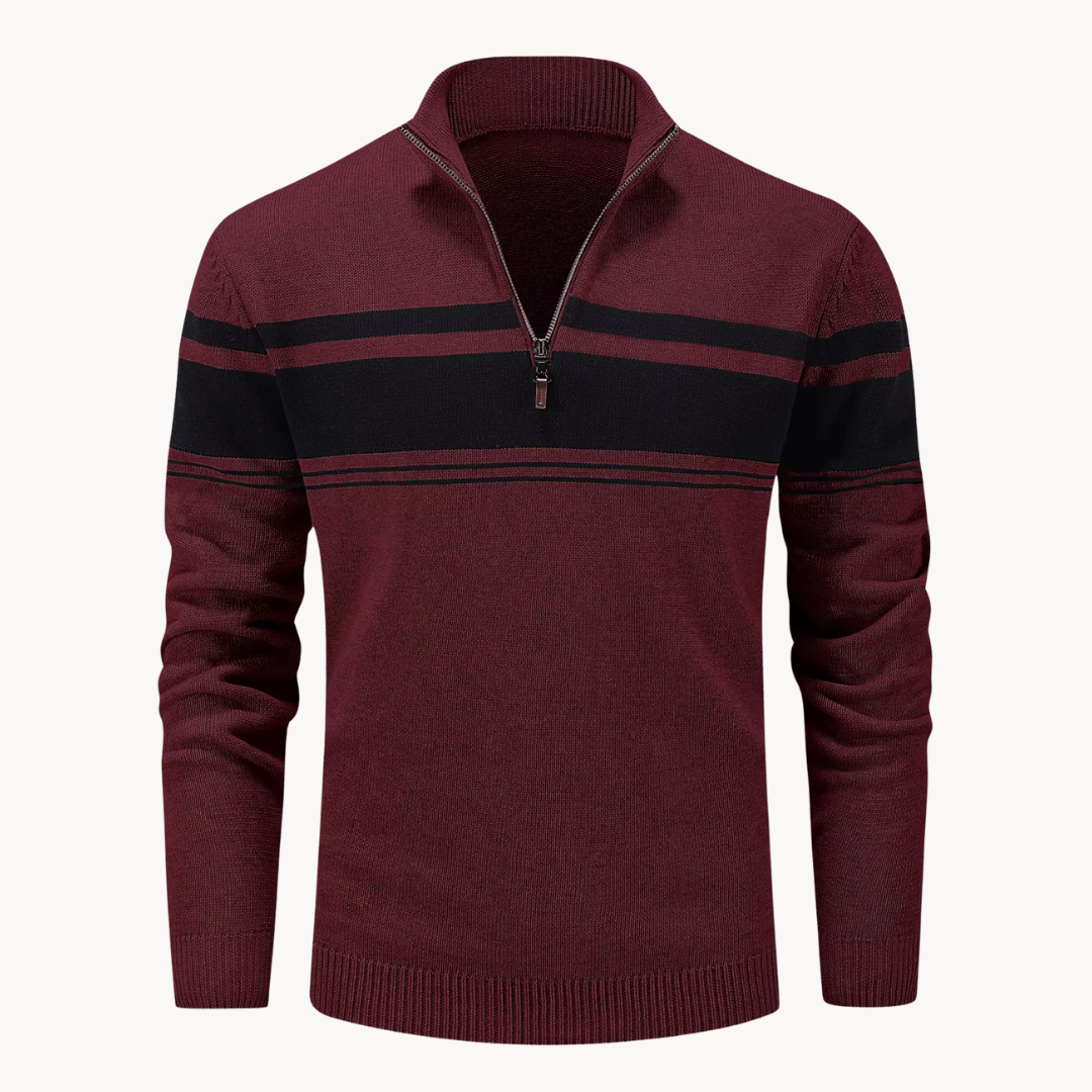 Renard Knit Zip Sweater