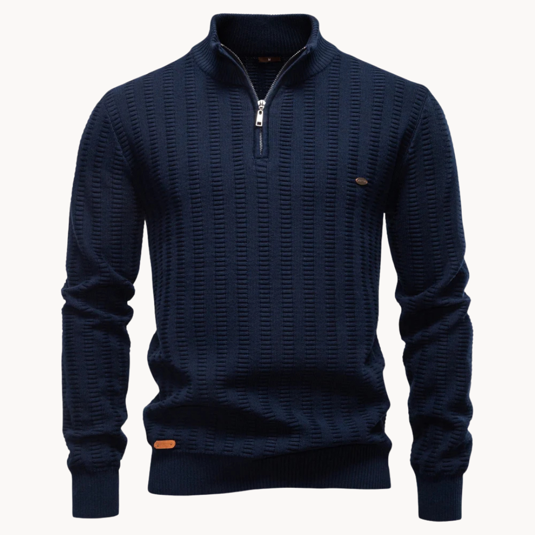 Barrett Textured Quarter Zip
