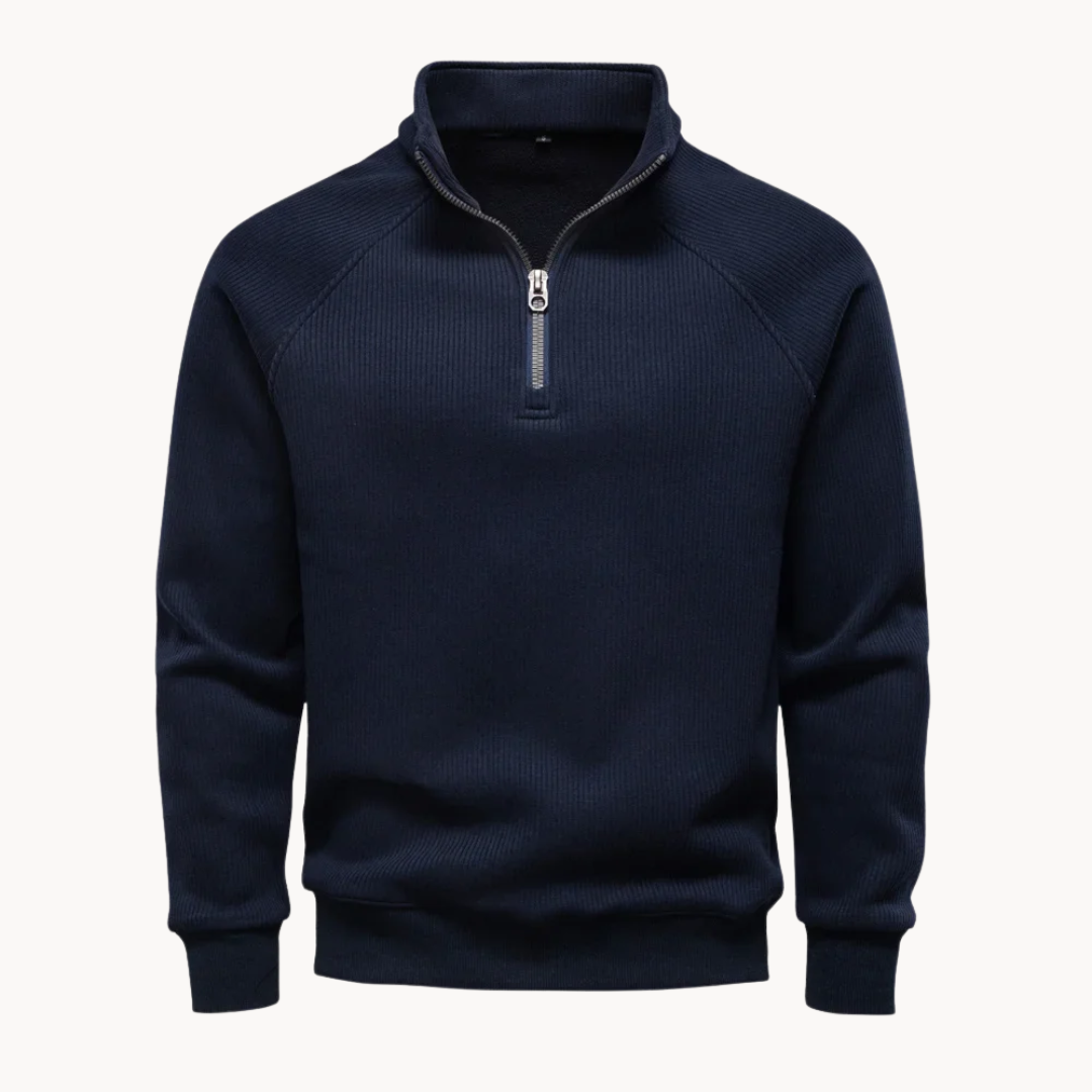 Langford Quarter Zip Sweater