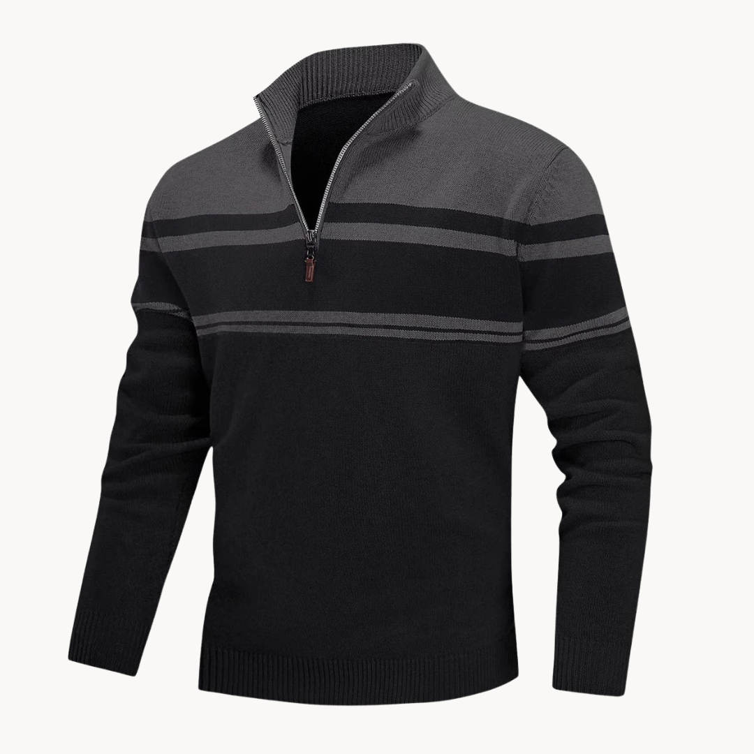 Renard Knit Zip Sweater