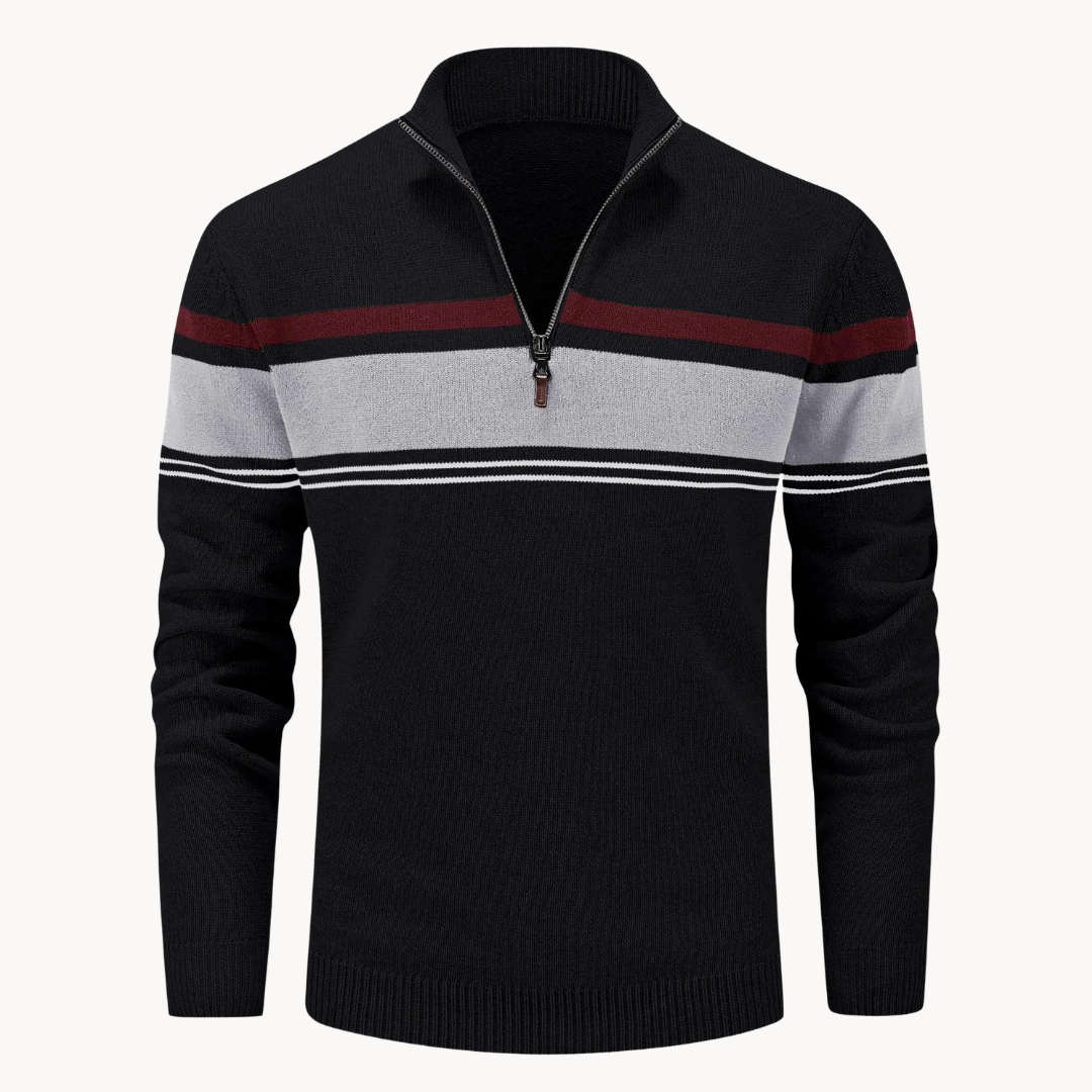 Renard Knit Zip Sweater