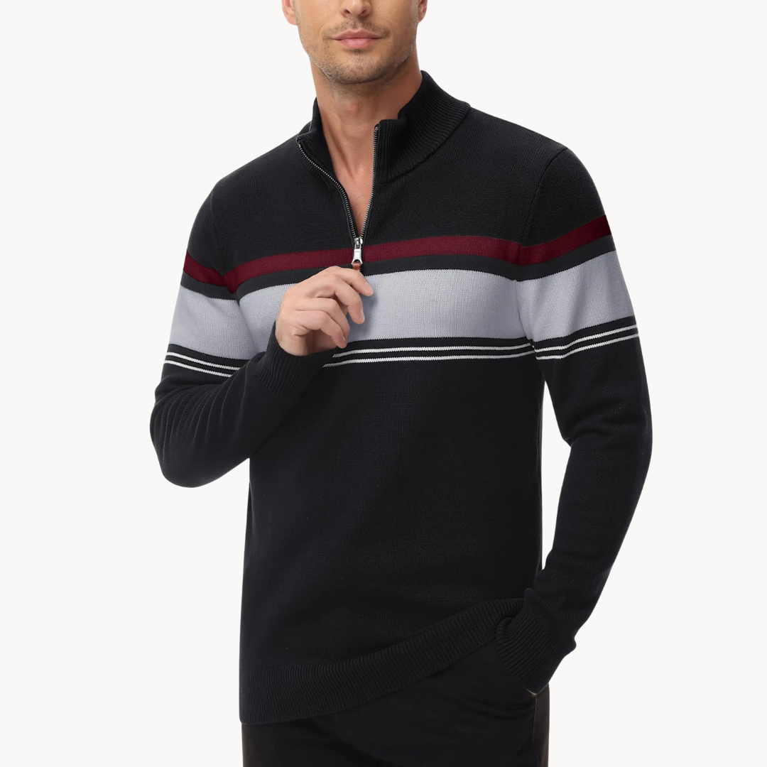 Renard Knit Zip Sweater