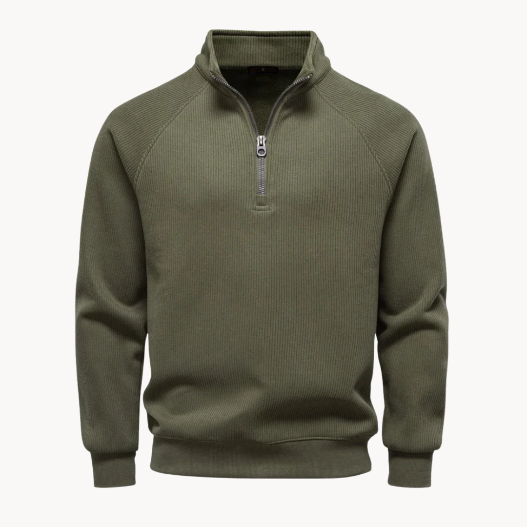 Langford Quarter Zip Sweater