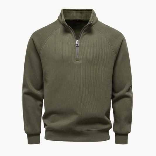 Langford Quarter Zip Sweater