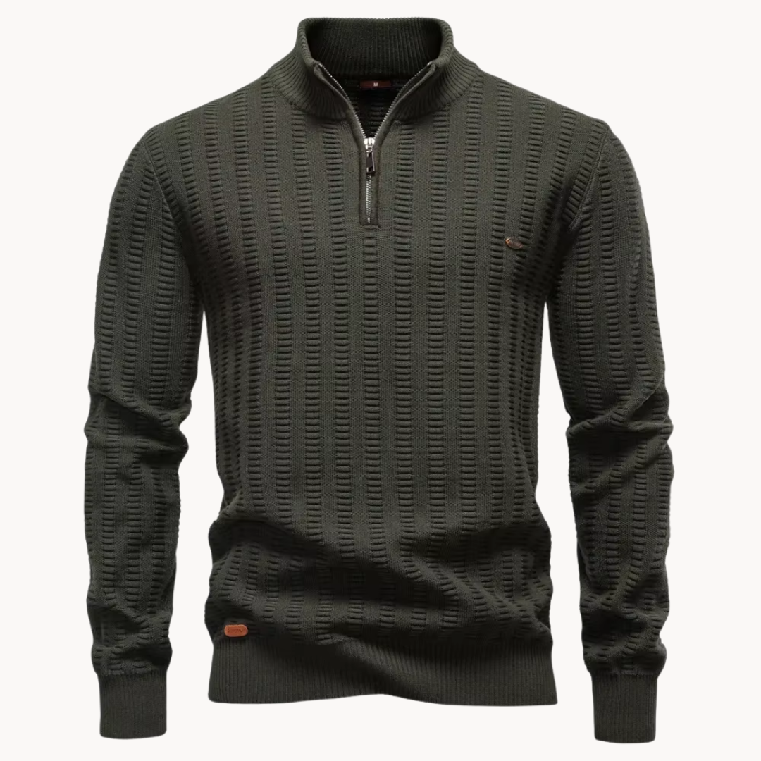 Barrett Textured Quarter Zip