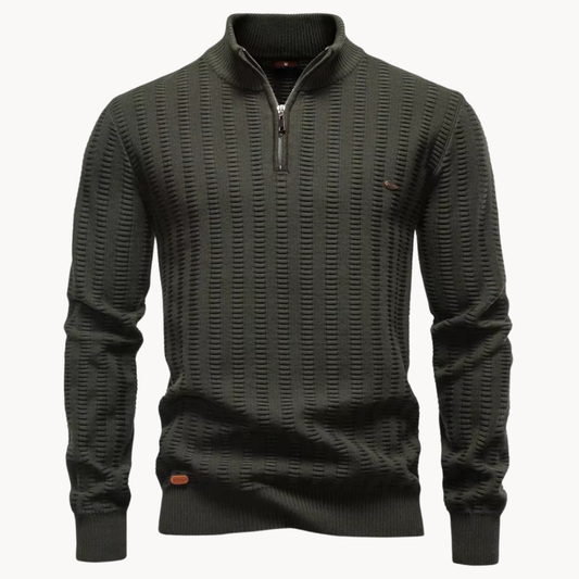 Barrett Textured Quarter Zip