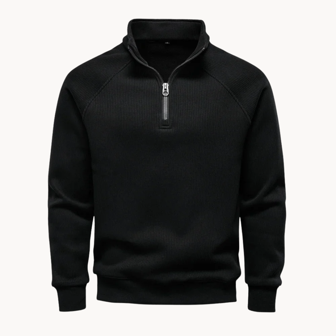 Langford Quarter Zip Sweater
