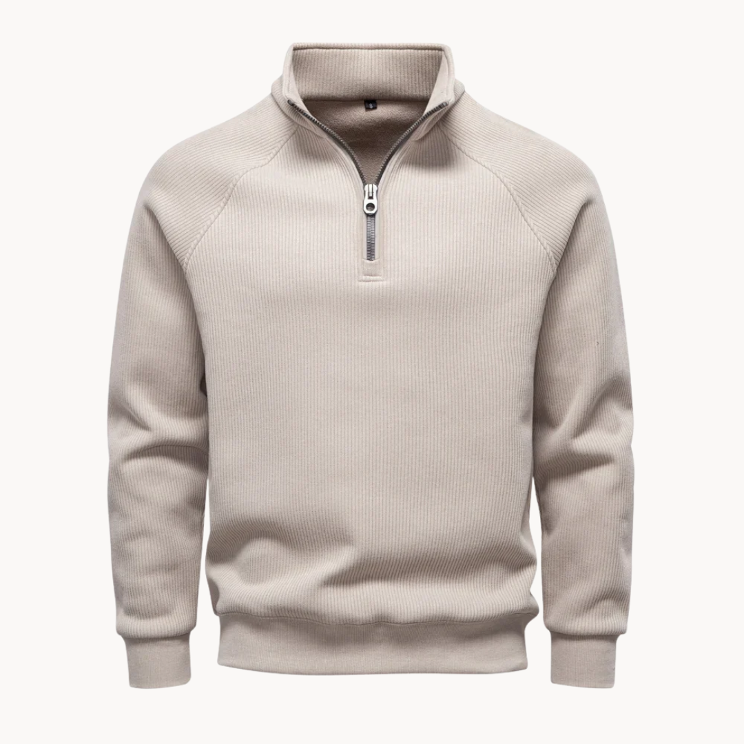 Langford Quarter Zip Sweater
