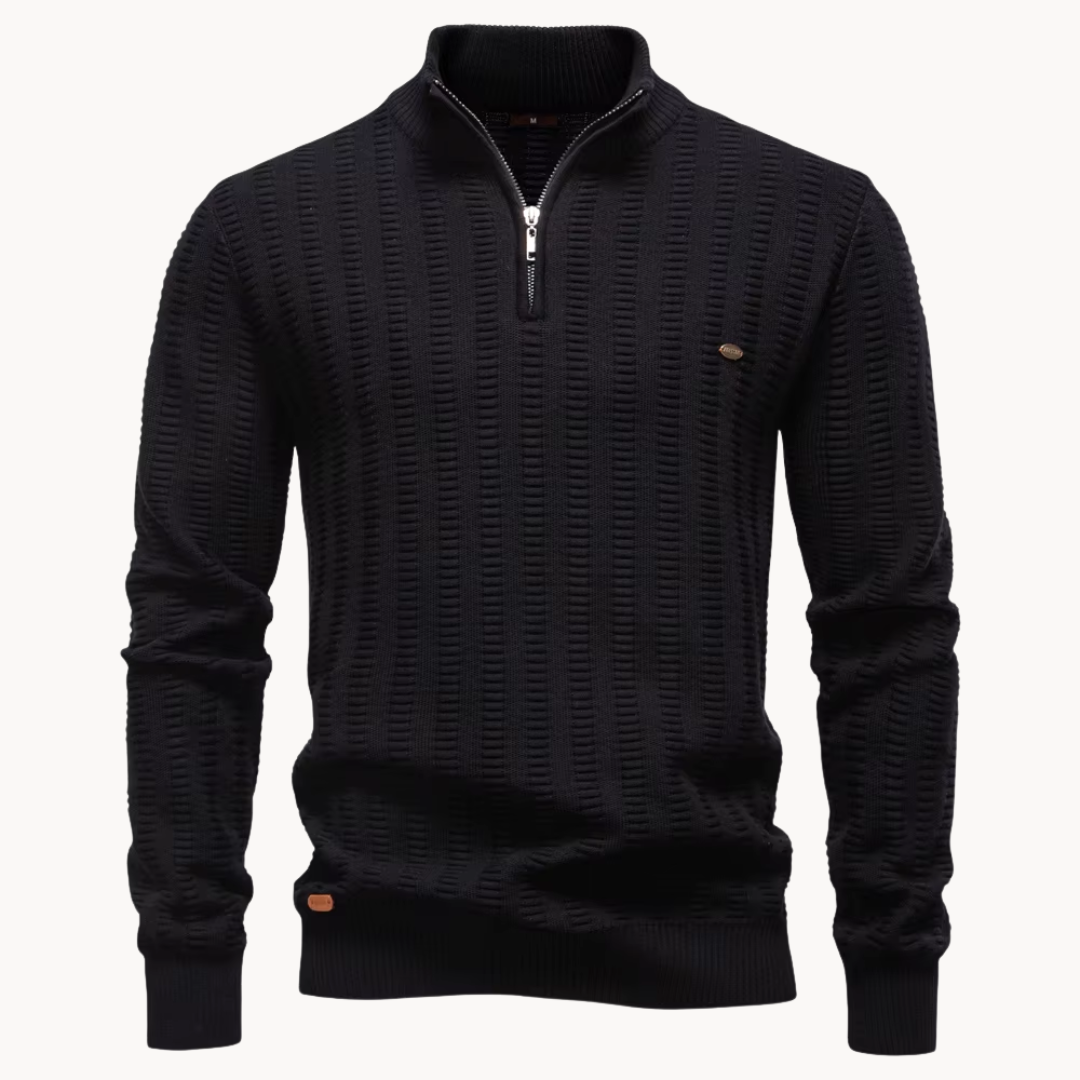 Barrett Textured Quarter Zip