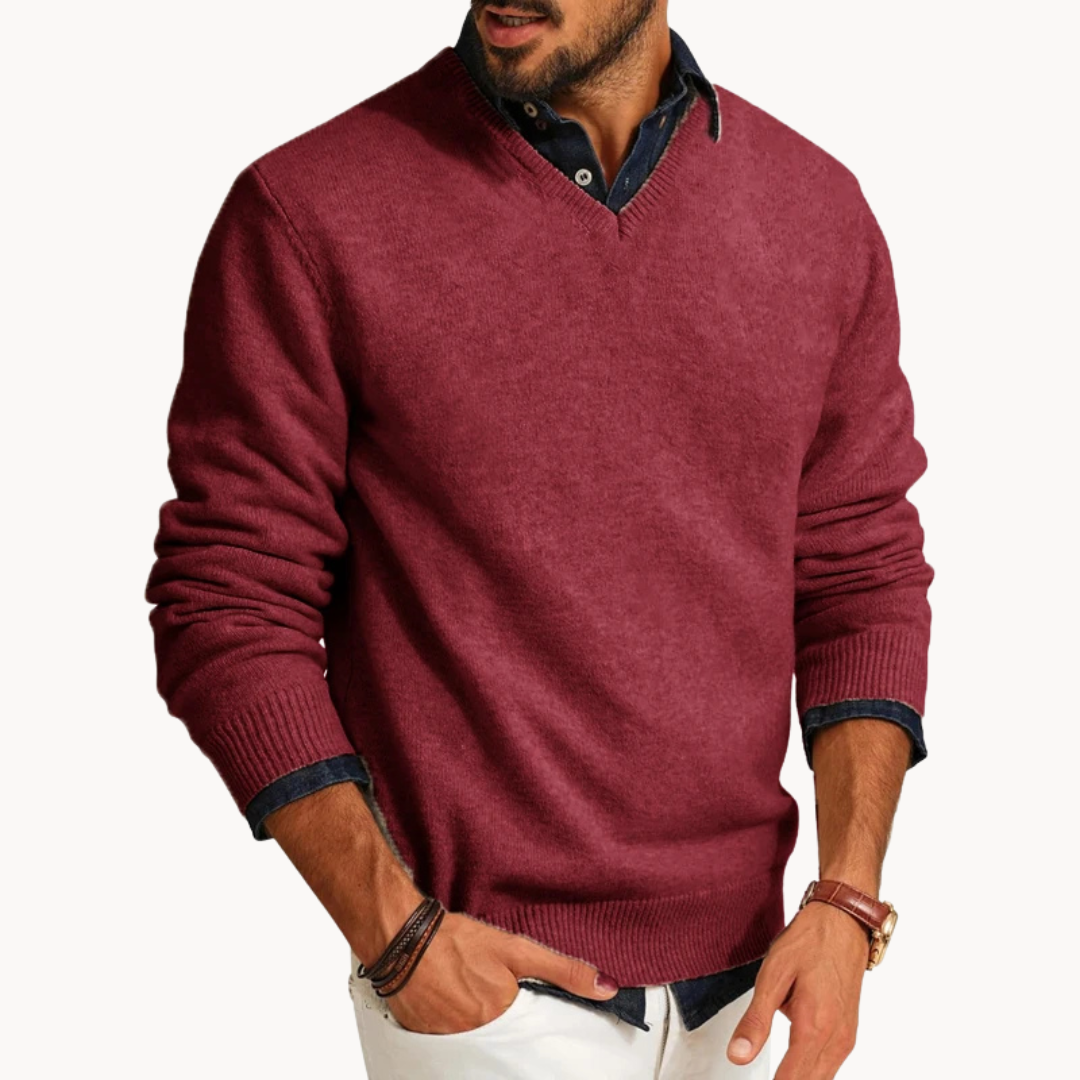 Everett Knit V-Neck