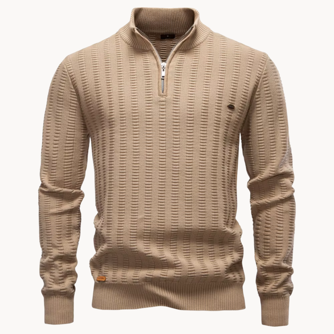 Barrett Textured Quarter Zip