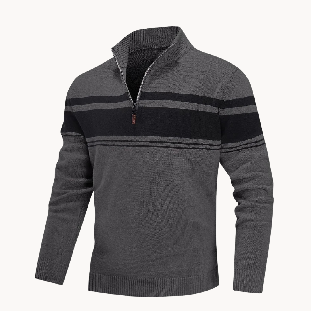 Renard Knit Zip Sweater