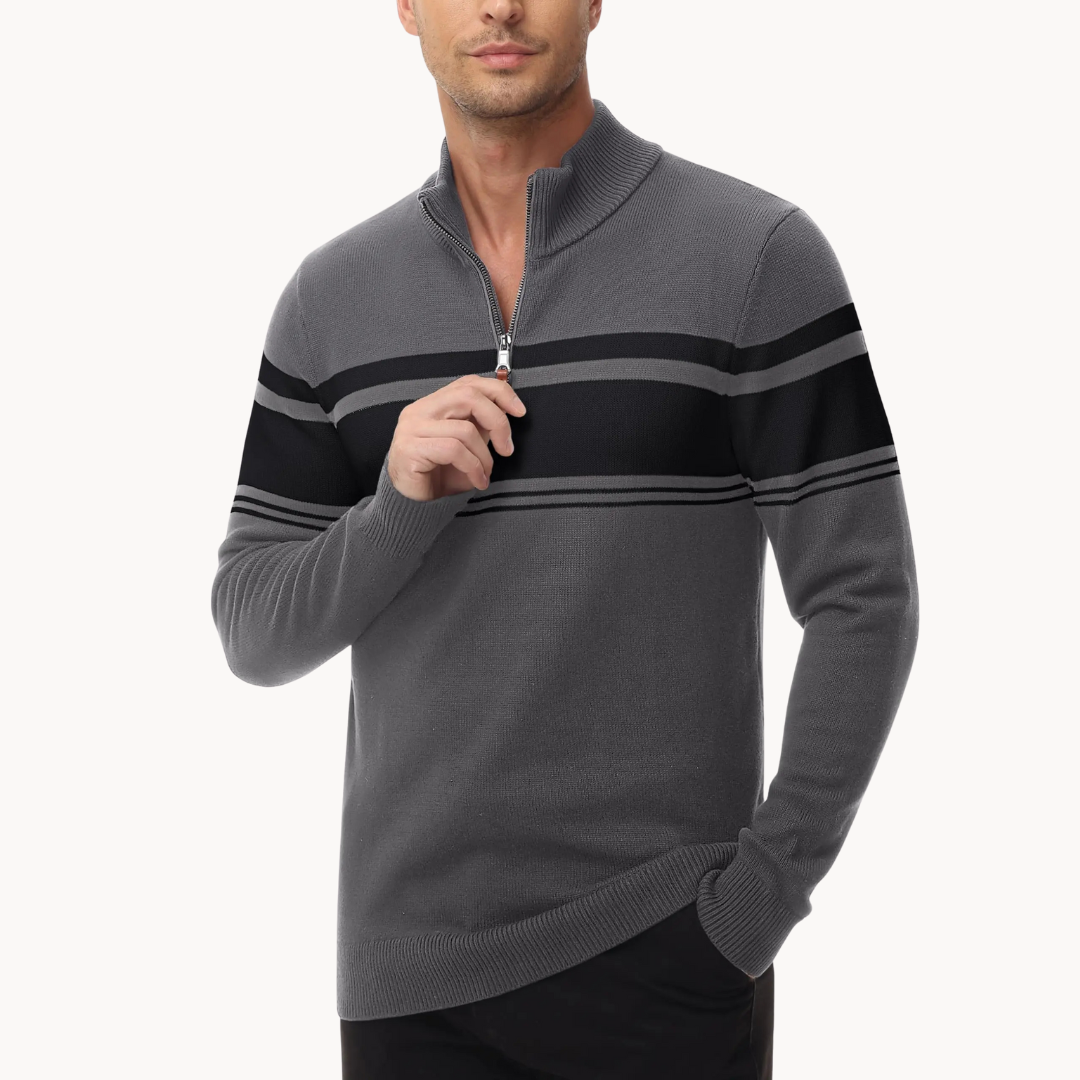 Renard Knit Zip Sweater