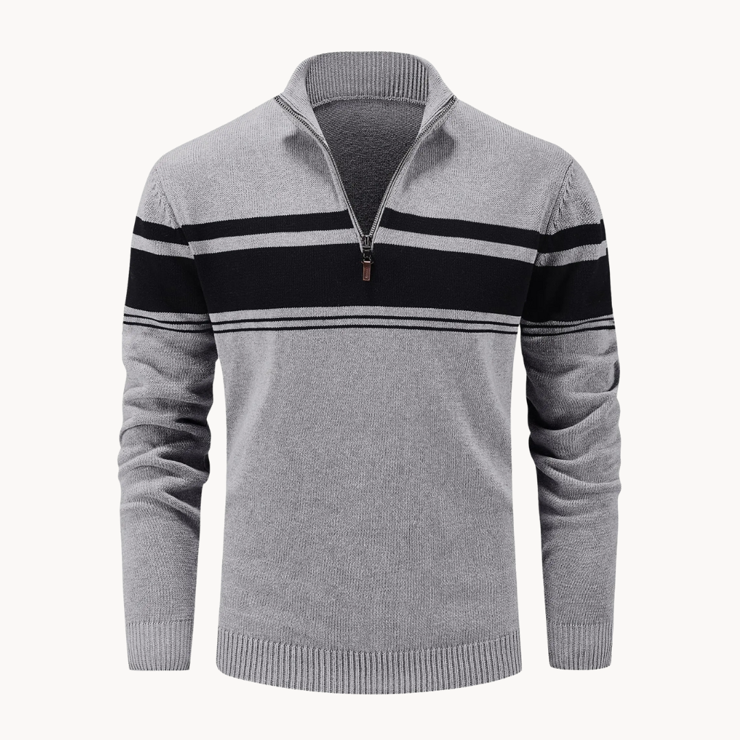 Renard Knit Zip Sweater