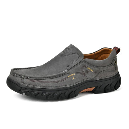 Leone Genuine Leather Slip-On Shoe
