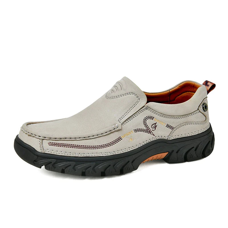 Leone Genuine Leather Slip-On Shoe